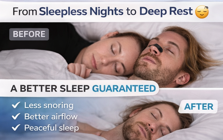 Anti-Snoring Nasal Breathing Kit (Instant Airflow Support)
