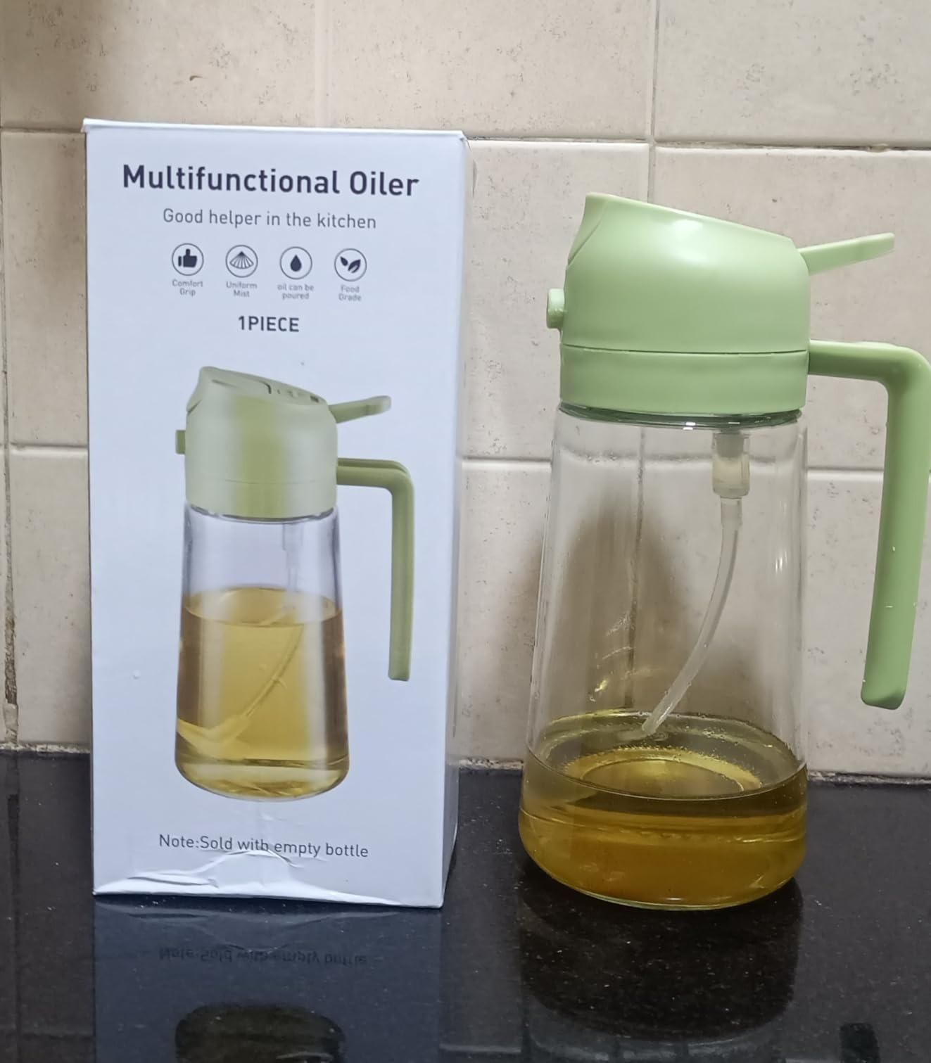 Oil Sprayer & Dispenser Bottle (500ml) |🔥FLAT 50% SAVING🔥